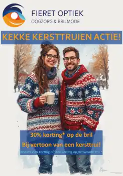 🌟 De Kekke Kersttruien Actie is Terug! - Fieret Optiek